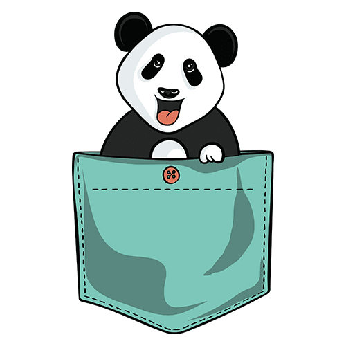 Panda pocket
