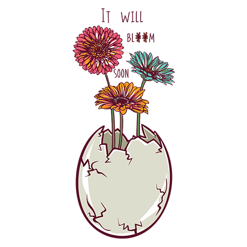 Blooming egg