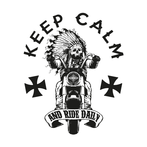 Щампа - Keep Calm and Ride Daily