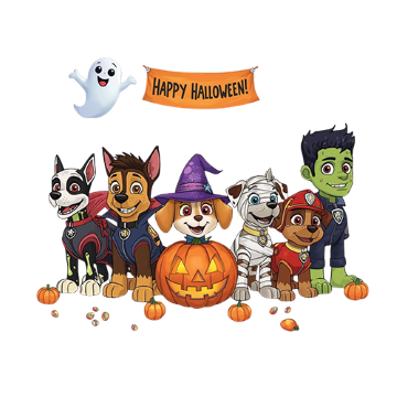 Щампа - Paw Partol Halloween Ghost