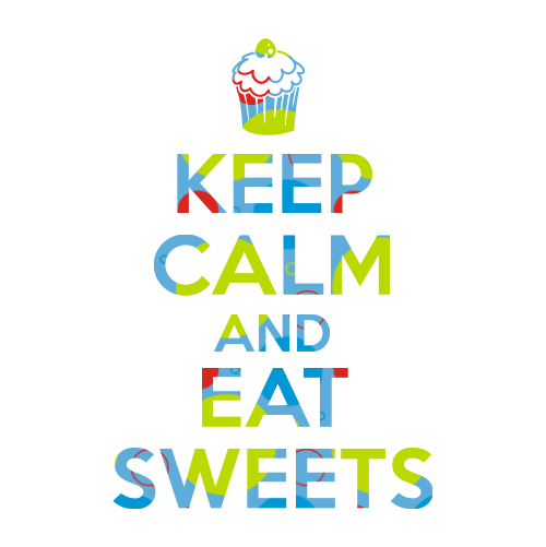 Щампа - Keep Calm and Eat Sweets