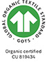GOTS certified