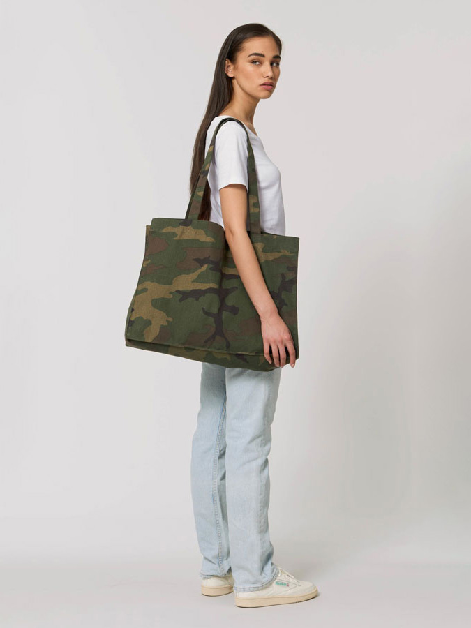Камуфлажна Чанта Shopping Bag с печат